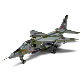 Airfix 1/48 Plastic Model Kit DCD Level 4 SEPECAT for Jaguar GR.1/GR.1A Aircraft with 4 Scheme Options for RC Airplanes