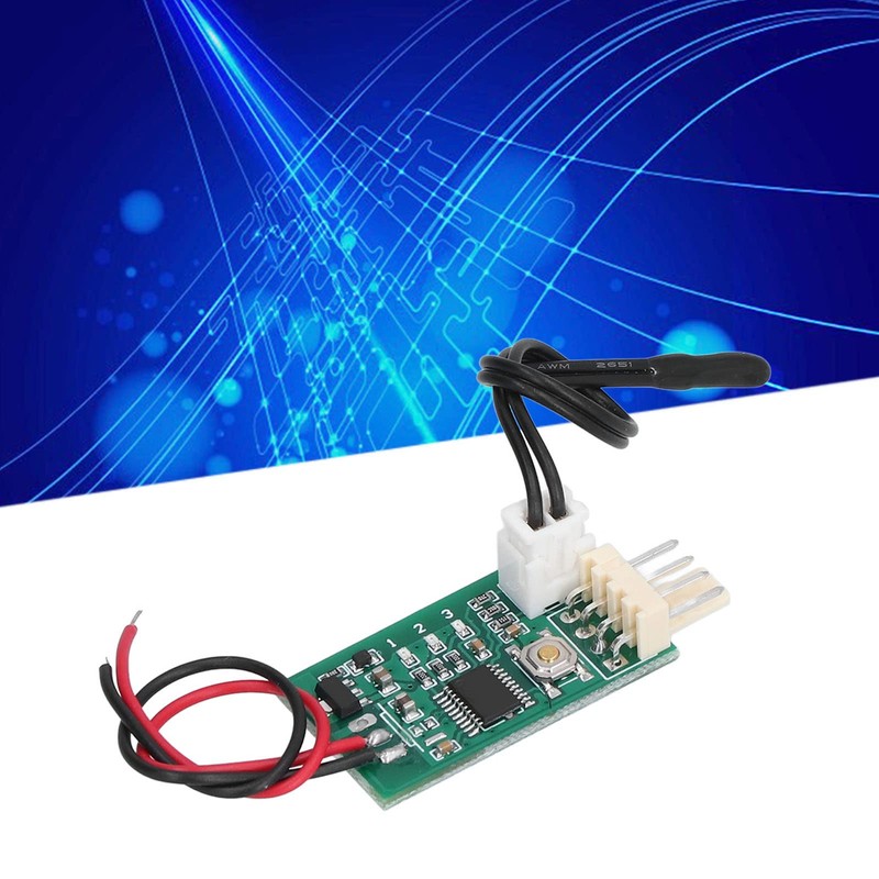 Fan Temperature Controller, Accurate Control Manual Automatic DC 12V PWM