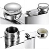 Honeydak 20 Pcs 8 oz Hip Flask for Liquor Stainless