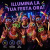 SilverChry 233 pezzi Fluo Party Kit, 100 Braccialetti Luminosi Fluorescenti,