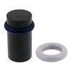 2-1/4 in. Flat Top Door Stop in Matte Black