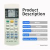 A75C3300 Replacement Remote Control for Panasonic AC Air Conditioner A75C3208