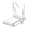 2" Two Part Adjustable Clear Acrylic Plastic Display Stand Easel