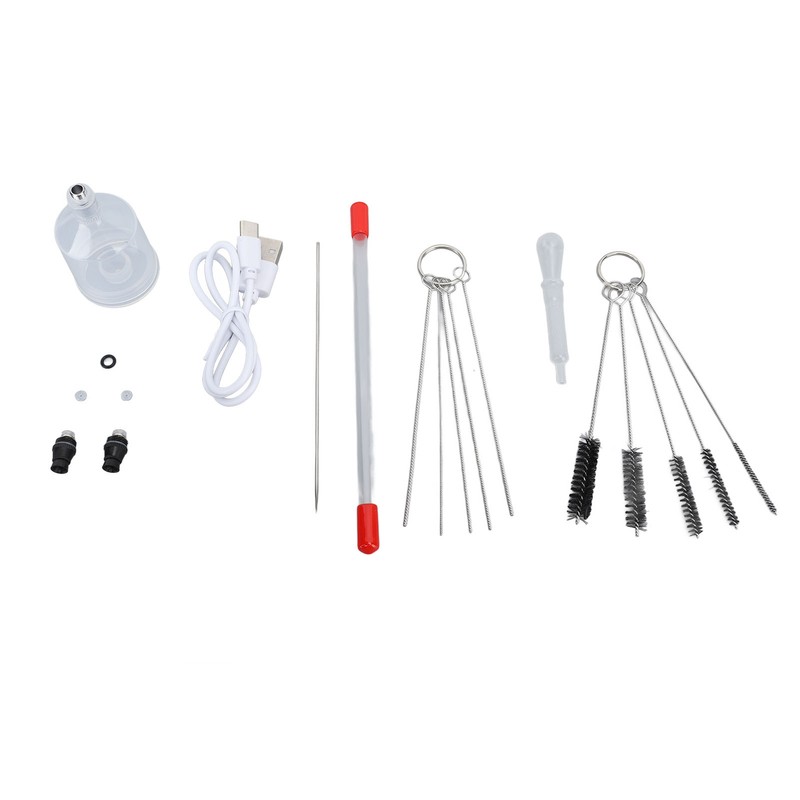 30PSI Electric Airbrush Kit Cordless Makeup Airbrush USB Charging Set