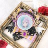 G triger Ita Rosette with Wings for Can Badges, Devil,