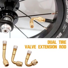 KFDDRN Valve Extension Car Valve Adapter Bicycle Valves Adapter Valve Adapter Angle French Valve Adapter Tyre Valve Extension for Car Motorcycle Bicycle Scooter 45 90 135 Degrees