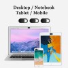 THE9SHOP Cubre Webcam 6 Pack Cubierta Anti Espia Camara Con