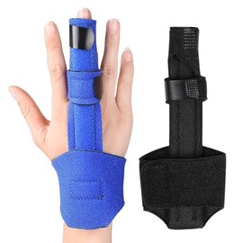 Férula Para Dedo En Gatillo, Mangas Para Los Dedos Corrector De Mano Soporte De Fijación De Fracturas Correa Fija Ajustable Para Dedo para esguinces alivio del dolor artritis tendinitis