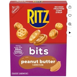 RITZ Bits Peanut Butter Sandwich Crackers,8.8oz