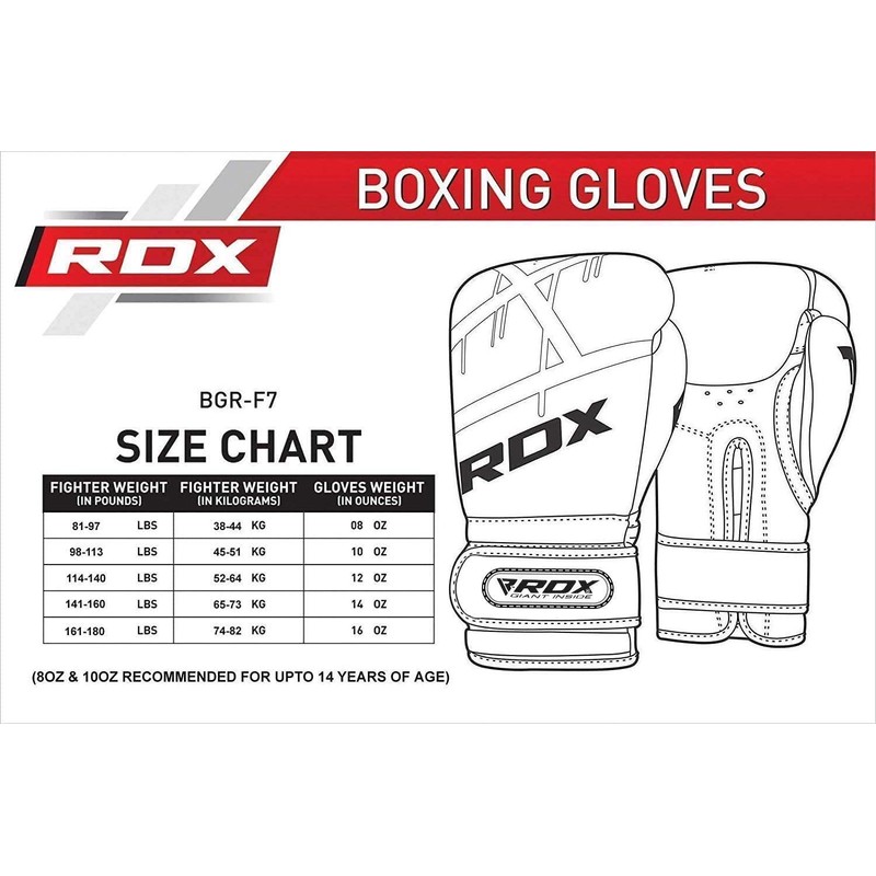 RDX Boxing Gloves for Training and Muay Thai | Maya
