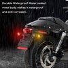NTHREEAUTO Bullet Rear Turn Signals LED Motorcycle Blinkers Amber Red