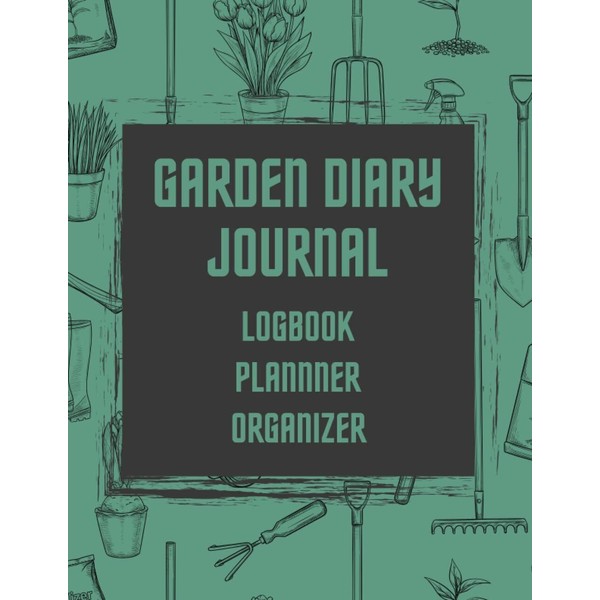 None Gardening Log Book and Calendar Garden Notebook Organizer 180