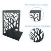 ZACHMEST Bookends, 3 Pair Book Ends for Shelves, Tree Book