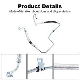 WMPHE Power Steering Pressure Hose Compatible with Lexus RX300 3.0L V6 1999 2000 2001 2002 2003, Replacement for 3402549, 44410-48030