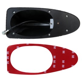 MIFADLE Car Roof AM/FM Radio Shark Fin Antenna Cover Carbon Fiber for 2017 Acura RDX Base Sport Utility 4-Door 3.5L 3471CC V6 Gas SOHC Naturally Aspirated