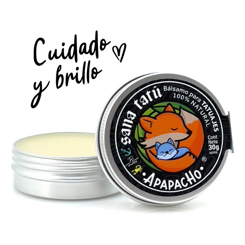 Bálsamo Tatuaje Apapacho Tatú Zorrito
