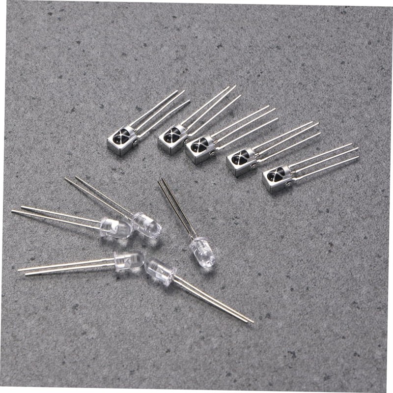 LABRIMP 5 Pairs Ir Emitter and Receiver Durable Infrared Diodes