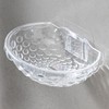 Clear Wall Mounted Soap Dish, Sturdy Plastic, No Drilling, Bathroom