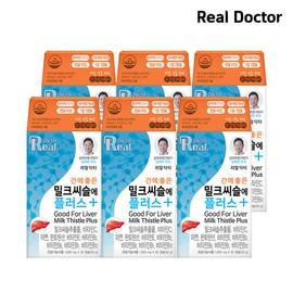 Real Doctor's Liver-Good Milk Thistle Plus 6 / 리얼닥터 간에좋은 밀크씨슬에 플러스 6개