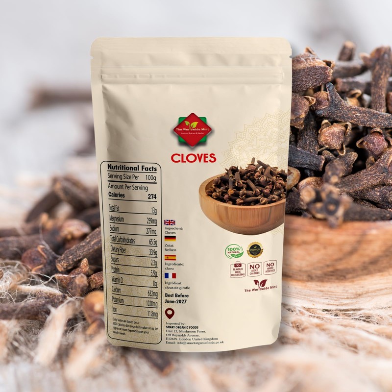 Cloves Whole | 100G| Premium Quality | Sun Dried |