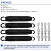 GOLKNHA 4 Pack Snow Plow Trip Spring Kit W/Eyebolts for