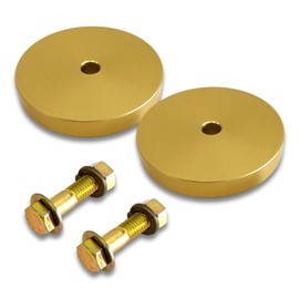 MPI 1/2" Lift Billet Aluminum Rear Coil Spring Spacer Set/Pair Compatible with Select 1965-1970 Chevy Biscayne, Impala, Caprice - MADE IN USA