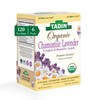 Tadin Organic Chamomile Lavender Tea, Caffeine Free Herbal Tea to