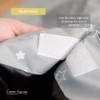 Snooze PortaBlind, Portable Kids Baby Blackout Curtain Blind in Grey