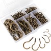 Aipaide Pack of 135 Screw Hooks Ceiling Hooks Cup Hooks