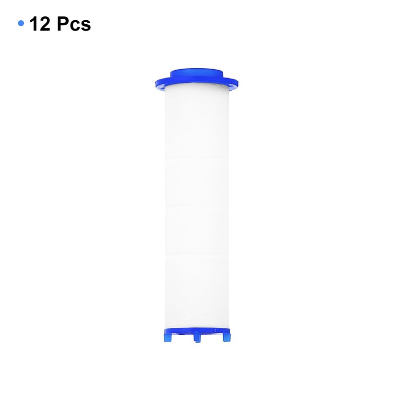 uxcell 12 Pcs Shower Head Filter 3.1 Inch PP Cotton