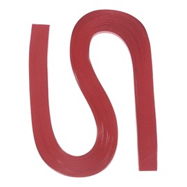 PATIKIL 120pcs Quilling Strips Paper 3/8"(10mm) 21"(54cm) Origami Paper Quilling Strip for Art DIY Hand Craft Christmas, Bright Red