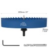 ANDELI 8'' Bi-Metal Hole Saw with Center Drill, to be