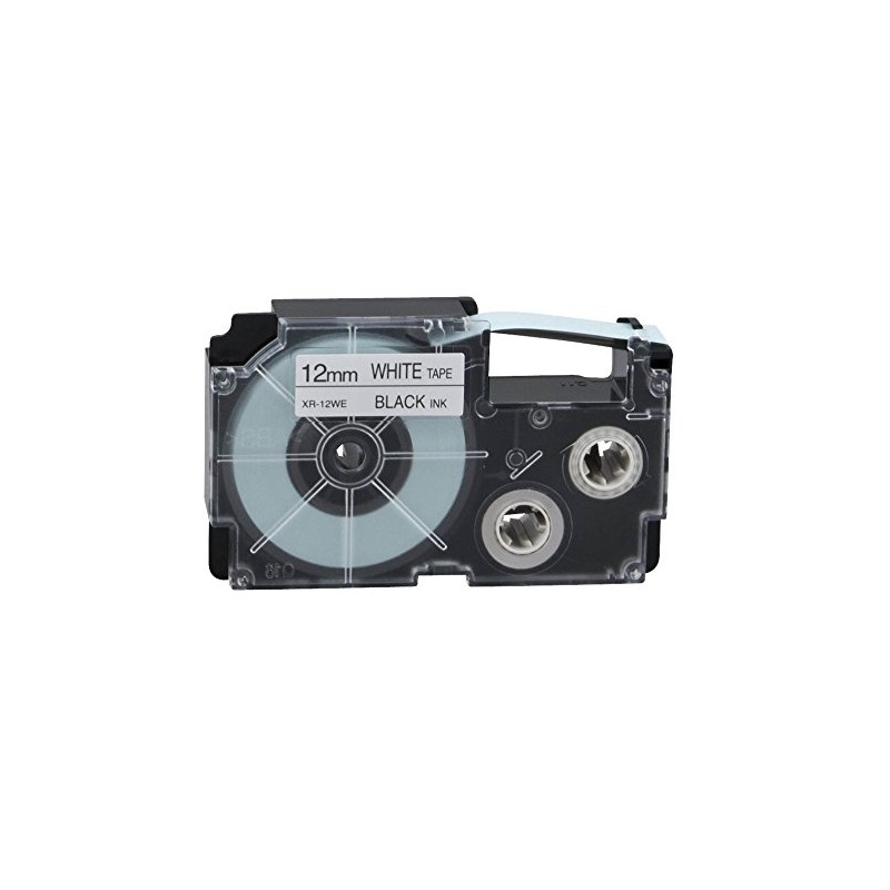 Casio XR-12WES Label Printer Tape - Label Printer Tapes (1