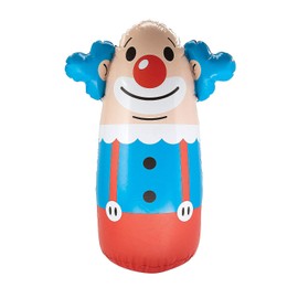 Inflatable Clown Punching Bag - 3 Feet Tall - Stand up Toy for Kids - Circus Party Games