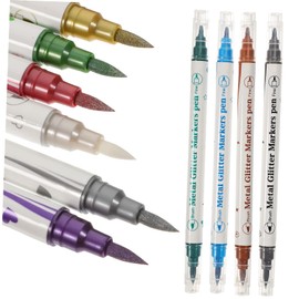 Baluue 10pcs Double-ended Nail Art Pens Manicure Markers for Gel Natural Nails Professional Tools for Design Decoration