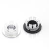 2 Pieces Sink Overflow Ring for Kitchen Bathroom Sink, Round