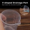 6 Pcs Small Measuring Cups, 50/100/150ml Transparent Measuring Jugs, Graduated