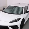 Ynei Foldable Windshield American Flag Sun Shade Custom Fits Corvette