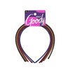Goody Women's Classics Shoestring Fabric Headband, 5 Count