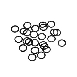 sourcing map Pack of 25 Rubber Seal O-Rings Metric Nitrile Sealing Ring 11.5 mm OD 8.5 mm ID 1.5 mm Width