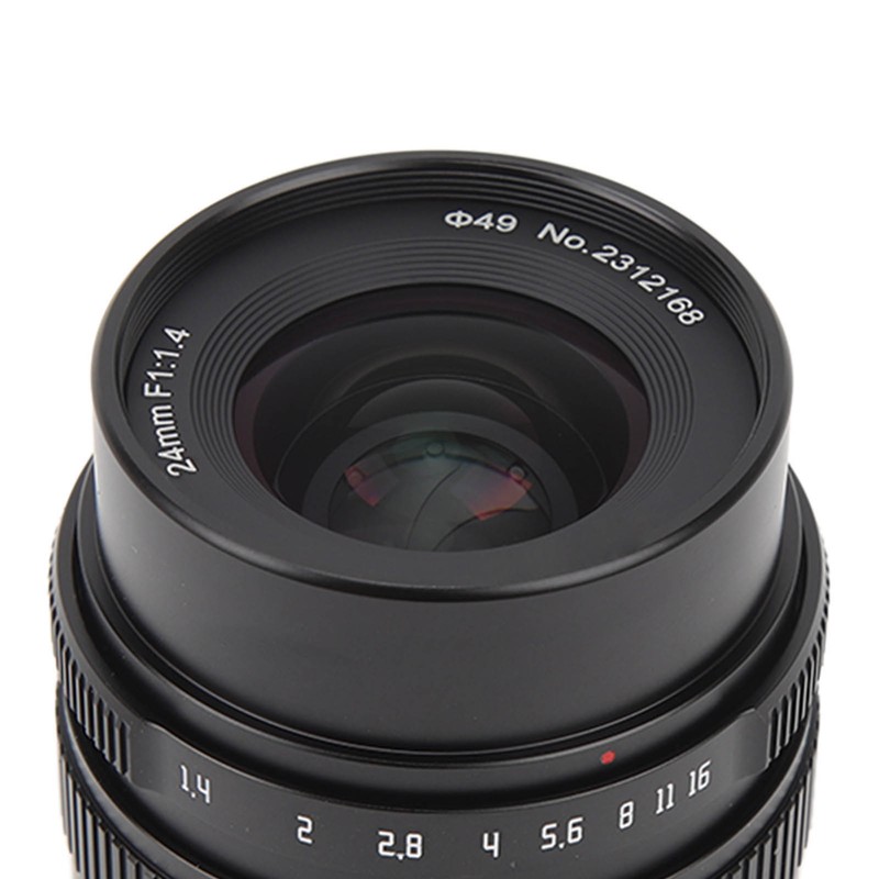 7ARTISANS Large Aperture Lens 24mm F1.4 Half Frame Wide Angle