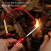 PSKOOK Replaceable Ferro Rod Fire Starter Kit with Paracord and