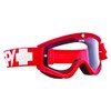 Spy MX Targa3 Motocross Goggles Red Red dawn - clear