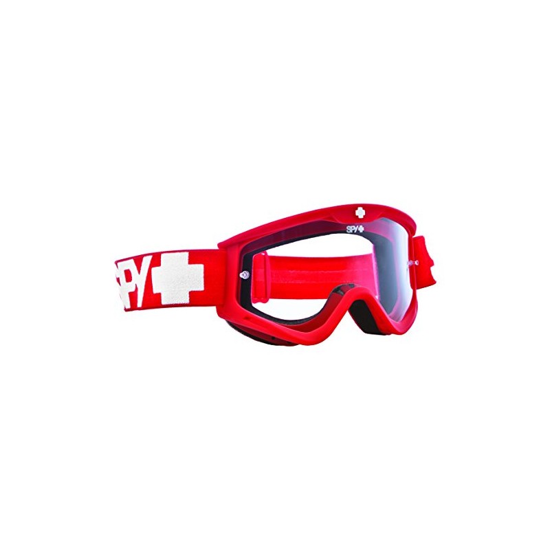 Spy MX Targa3 Motocross Goggles Red Red dawn - clear