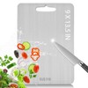 Katuchef Cutting Boards, Stainless Steel Cutting Board For Kitchen, Double