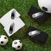 Jecery 10 Pieces Soccer Cleat Lace Cover Soccer Shoe Band