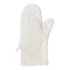 Plain Quilted Gauntlet Kitchen Pot Holder Single Oven Glove Mitt