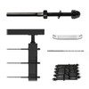 Muzata 10 Pack 1/8" Black Cable Railing Hardware Kit Hand