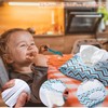 FEBSNOW 4 Pack Baby Wipe Dispenser, Portable Refillable Wipe Holder,