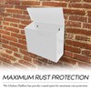 NACH Mailboxes for Outside Wall Mount, 11.5 x 5 x